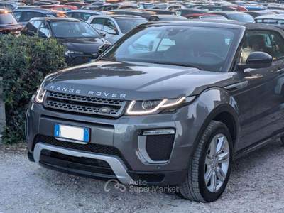 Land Rover Range Rover Evoque 4X4 CABRIO 2.0TD4 150cv INTERNI IN PELLE Nero usata Roma