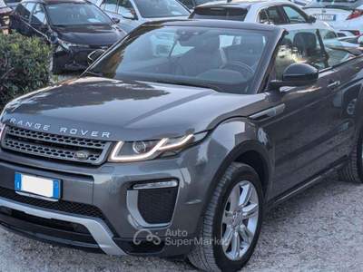 Land Rover Range Rover Evoque 4X4 CABRIO 2.0TD4 150cv INTERNI IN PELLE Nero usata Roma