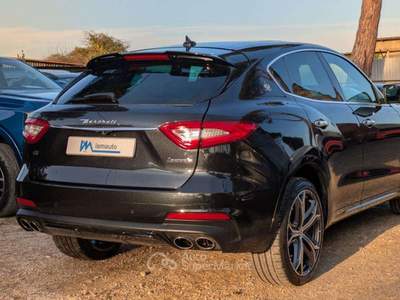 Maserati Levante V6 AWD 3.0d 349cv TETTO PANORAMICO NAVIGATORE Nero usata Roma