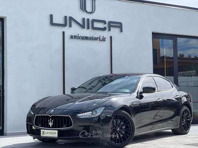 Maserati Ghibli 3.0 V6 275cv diesel AUTOMATICA ITALIANA Nero usata Pomigliano d'Arco