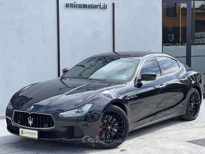 Maserati Ghibli 3.0 V6 275cv diesel AUTOMATICA ITALIANA Nero usata Pomigliano d'Arco
