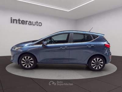Ford Fiesta 1.1 75 CV 5 porte Titanium Blu/Azzurro usata Monza