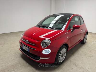 Fiat 500C  - 500c 1.0 hybrid dolcevita 70cv Rosso usata Biella