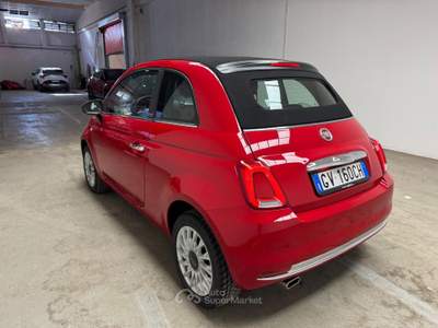 Fiat 500C  - 500c 1.0 hybrid dolcevita 70cv Rosso usata Biella
