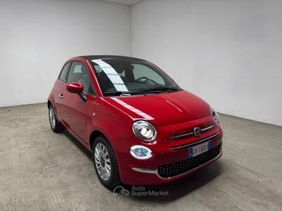 Fiat 500C  - 500c 1.0 hybrid dolcevita 70cv Rosso usata Biella