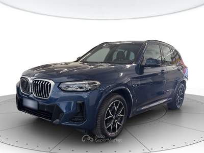 BMW X3 X3 xdrive 30e msport auto Blu/Azzurro usata San Zeno Naviglio