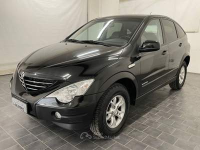 SsangYong Actyon 2.0 XDi 4WD 141cv Premium-PELLE-RIDOTTE Nero usata Fossano