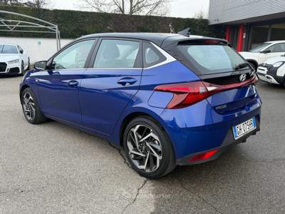 Hyundai i20 1.0 T-GDI 48V DCT Bose Full Blu/Azzurro usata Sabbioneta