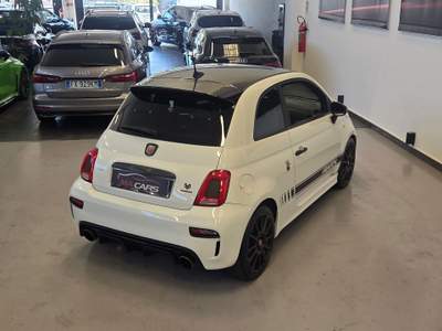 Abarth 595 auto full optional  scarichi akrapovic Bianco usata Cattolica