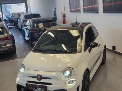 Abarth 595 auto full optional  scarichi akrapovic Bianco usata Cattolica