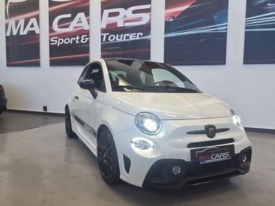 Abarth 595 auto full optional  scarichi akrapovic Bianco usata Cattolica
