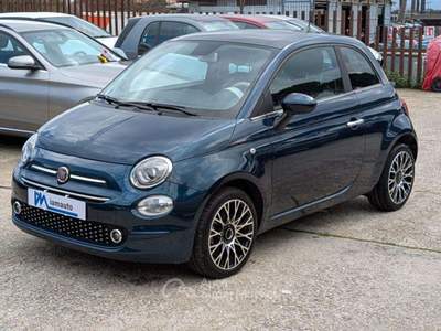Fiat 500 Hybrid Dolcevita 1.0cc 70cv TETTO PANORAMICO CLIMA Blu/Azzurro usata Roma