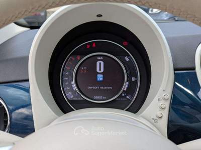 Fiat 500 Hybrid Dolcevita 1.0cc 70cv TETTO PANORAMICO CLIMA Blu/Azzurro usata Roma