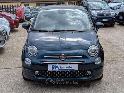 Fiat 500 Hybrid Dolcevita 1.0cc 70cv TETTO PANORAMICO CLIMA Blu/Azzurro usata Roma