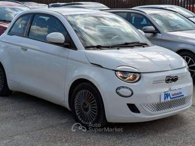 Fiat 500e * ZERO EMISSION*  43Kwh 118cv  AUTOMATICA NAVIG. Bianco usata Roma
