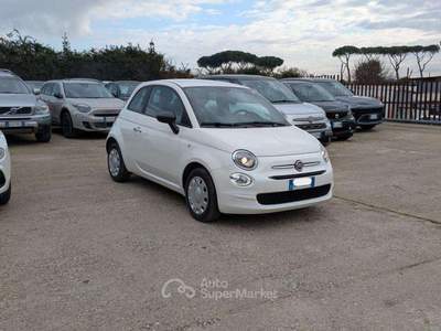 Fiat 500 HYBRID 1.0cc 70cv Bianco usata Roma