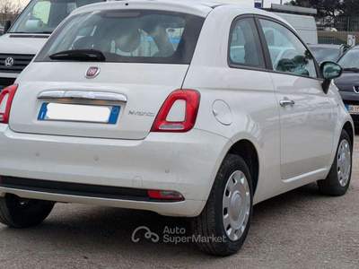 Fiat 500 HYBRID 1.0cc 70cv Bianco usata Roma