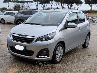 Peugeot 108 ACTIVE 1.0cc 72cv AUTOMATICA Argento usata Roma