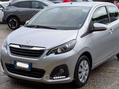 Peugeot 108 ACTIVE 1.0cc 72cv AUTOMATICA Argento usata Roma