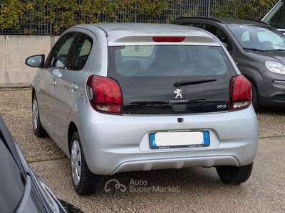 Peugeot 108 ACTIVE 1.0cc 72cv AUTOMATICA Argento usata Roma
