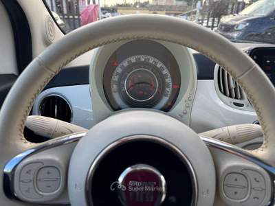 Fiat 500 GPL LOUNGE 1.2cc 69cv TETTO PANORAMICO Bianco usata Roma