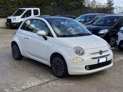 Fiat 500 LOUNGE 1.2cc 69cv TETTO PANORAMICO Bianco usata Roma
