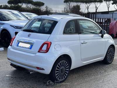 Fiat 500 LOUNGE 1.2cc 69cv TETTO PANORAMICO Bianco usata Roma