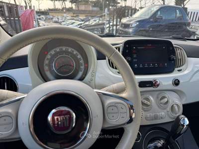 Fiat 500 LOUNGE 1.2cc 69cv TETTO PANORAMICO Bianco usata Roma