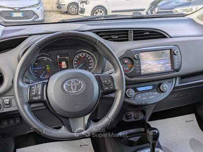 Toyota Yaris Hybrid Cool 1.5cc 73cv CAMERA POST. BLUETOOTH Bianco usata Roma