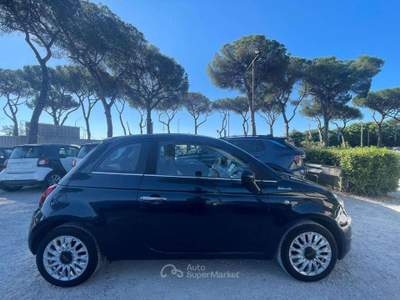Fiat 500 1.0cc DOLCEVITA HYBRID 70cv ANDROID/CARPLAY CRUISE Nero usata Roma