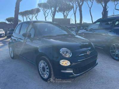 Fiat 500 1.0cc DOLCEVITA HYBRID 70cv ANDROID/CARPLAY CRUISE Nero usata Roma