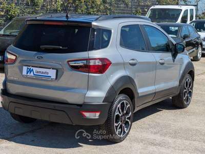 Ford EcoSport Active 1.0cc 125cv CAMERA POST. SEDILI IN PELLE Grigio usata Roma