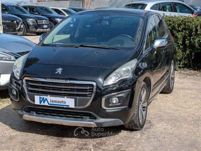 Peugeot 3008 1.6BlueHDi 120cv Allure TETTO PANORAMA CRUISE Nero usata Roma