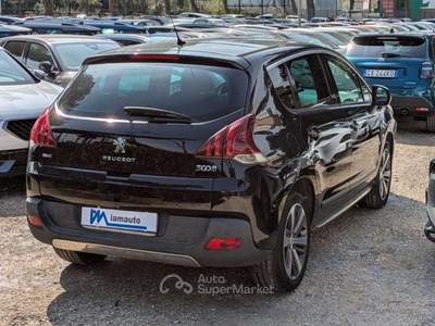 Peugeot 3008 1.6BlueHDi 120cv Allure TETTO PANORAMA CRUISE Nero usata Roma