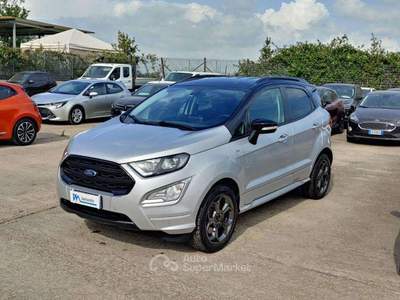 Ford EcoSport GPL ST-LINE 1.0cc 101cv ANDROID/CARPLAY TELECAM Grigio usata Roma