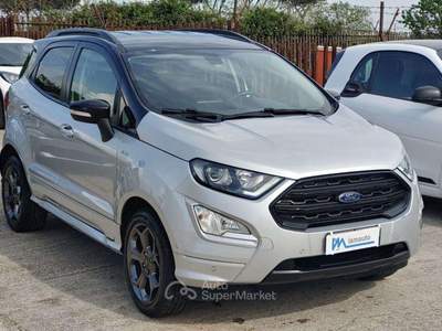Ford EcoSport GPL ST-LINE 1.0cc 101cv ANDROID/CARPLAY TELECAM Grigio usata Roma