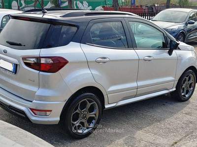 Ford EcoSport GPL ST-LINE 1.0cc 101cv ANDROID/CARPLAY TELECAM Grigio usata Roma