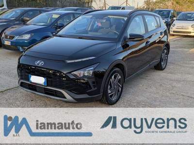 Hyundai Bayon XLine 1.2cc 83cv CAMERA POST. DIGITAL COCKPIT Nero usata Roma