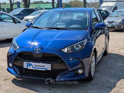 Toyota Yaris Business 1.5cc 92cv BRAKE ASSIST TELECAM. AUTOM. Blu/Azzurro usata Roma