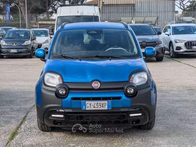 Fiat Panda Pandina Cross Hybrid 1.0cc 70cv ANDROID/IOS CLIMA Blu/Azzurro usata Roma