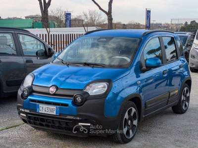 Fiat Panda Pandina Cross Hybrid 1.0cc 70cv ANDROID/IOS CLIMA Blu/Azzurro usata Roma