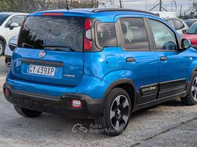 Fiat Panda Pandina Cross Hybrid 1.0cc 70cv ANDROID/IOS CLIMA Blu/Azzurro usata Roma