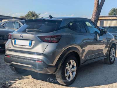 Nissan Juke ACENTA 1.0dig-t 114cv CRUISE CONTROL TELECAM. Grigio usata Roma