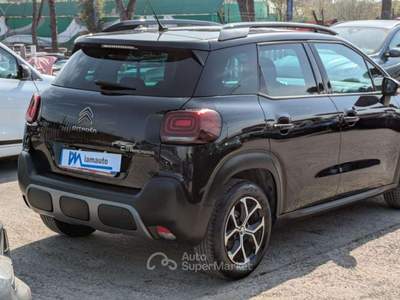 Citroen C3 Aircross Shine GPL 1.2cc 110cv ANDROID/IOS CRUISE CONTROL Nero usata Roma