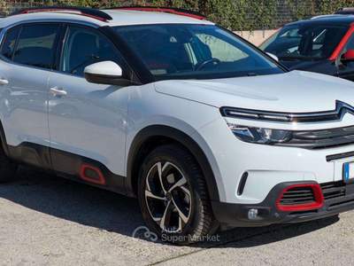 Citroen C5 Aircross 1.5BlueHDi 131cv SHINE AUTOM.NAVI/CARPLAY/CAMERA Bianco usata Roma