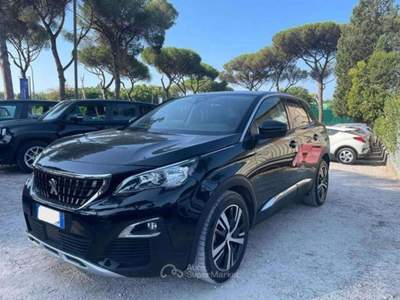 Peugeot 3008 ALLURE 1.2cc 131cv CARPLAY/SENSORI PARK/CRUISE Nero usata Roma