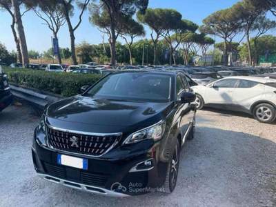 Peugeot 3008 ALLURE 1.2cc 131cv CARPLAY/SENSORI PARK/CRUISE Nero usata Roma
