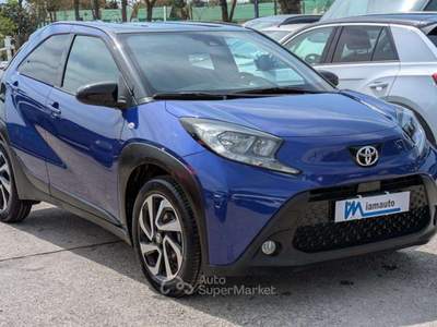 Toyota Aygo X Trend 1.0cc 72cv ANDROID/IOS CAMERA POST. CRUISE Blu/Azzurro usata Roma