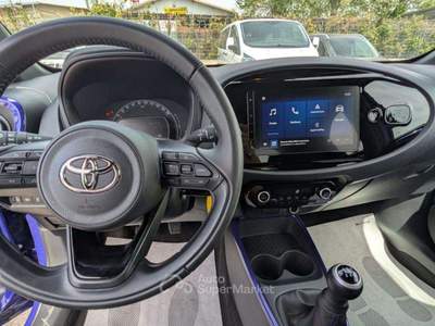 Toyota Aygo X Trend 1.0cc 72cv ANDROID/IOS CAMERA POST. CRUISE Blu/Azzurro usata Roma