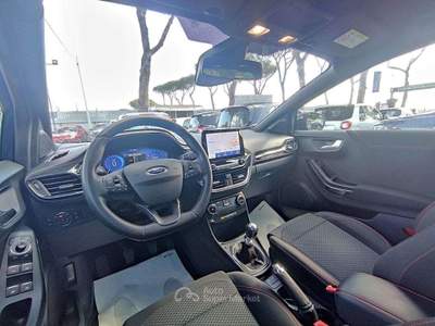 Ford Puma ST-LINE 1.0cc HYBRID 125cv NAVI/CARPLAY Blu/Azzurro usata Roma